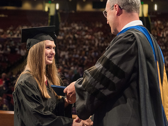 BYU-Idaho graduation, Spring Semester, 2019.