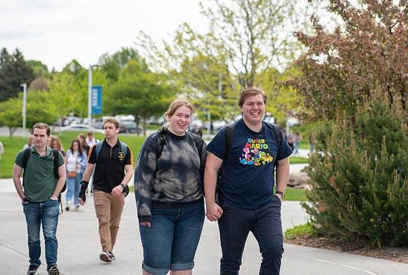 Students On Campus - May 2025