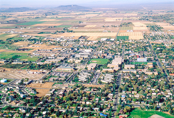 Aerial Photos of Ricks Campus and the surrounding area.
