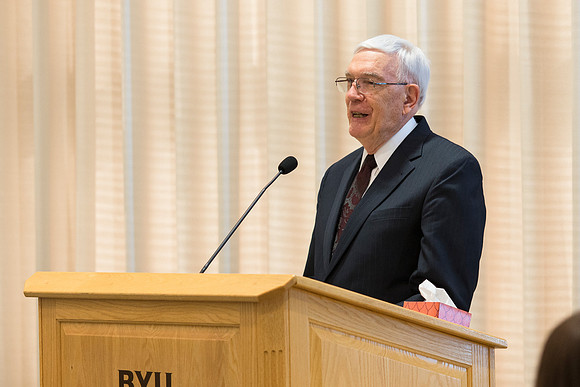 The Emeritus Breakfast and 50 Year Reunion was held where LaMar Barrus Received the Alumni Award of Excellence.