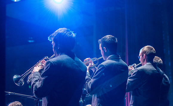 Sound Alliance and Vocal Union host this night of big band and vocal jazz, "A Night at the Swing Club" directed by Mark Watkins and Nori Brower. This is their farewell concert before leaving on tour t