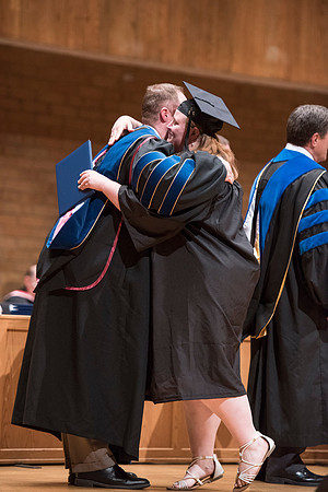 Students of Brigham Young University-Idaho at graduation of the Spring 2016 semester. Photo by Ryan Chase.
