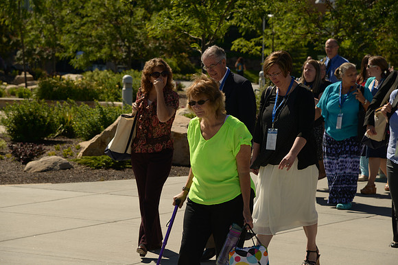 Online Instructors gather for a conference at BYU-Idaho. Photos by Photo Services