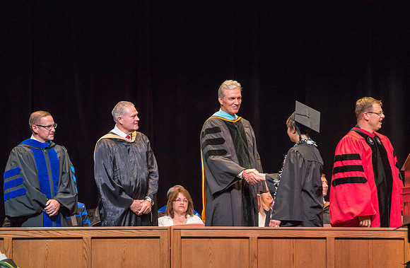 BYU-Idaho graduation. Convocation for the College of Business and Communication.