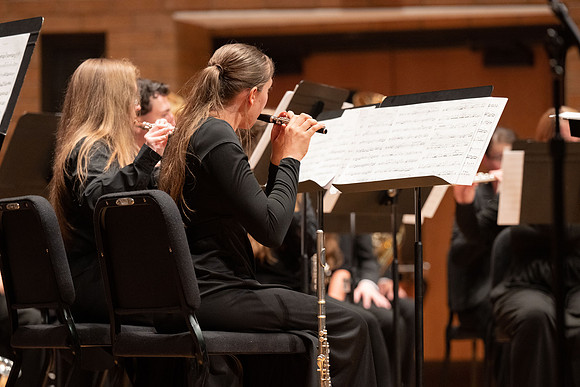 A retirement concert and reception for Diane Soelberg the director of the Symphony Band.