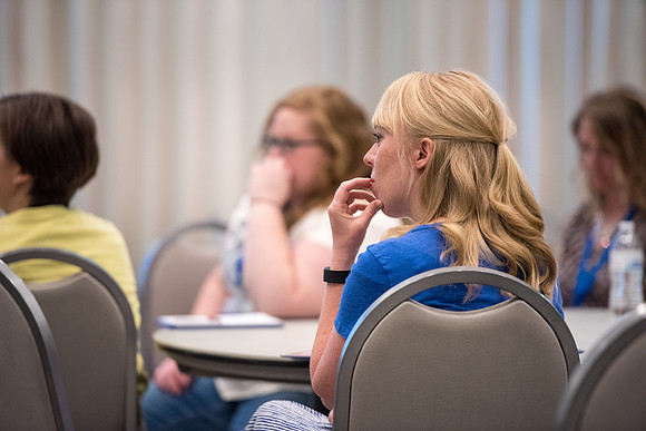 Online Instructors come to BYU-Idaho campus for further learning to enhance teaching skills.