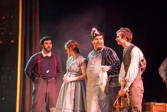 Peter and the Starcatcher is a wildly theatrical, hilarious and innovative retelling of how a miserable orphan came to be "The Boy Who Never Grew Up." Thirteen-year-old Molly Aster, a Starcatcher appr