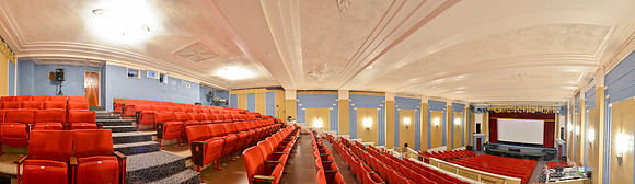 Inside the Romance Theatre.