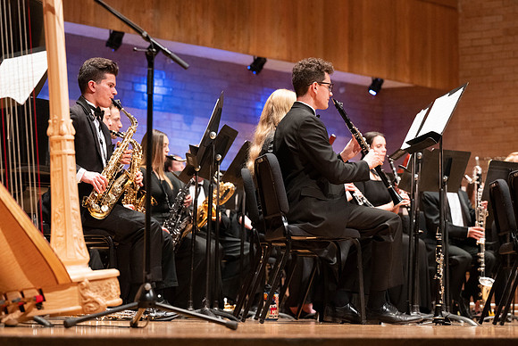 A retirement concert and reception for Diane Soelberg the director of the Symphony Band.