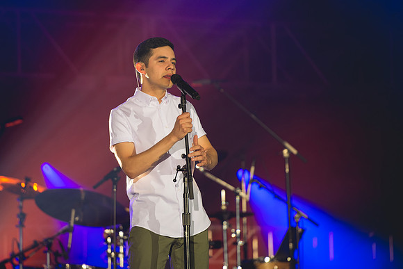 David Archuleta performed two concerts during Spring Semester in the Hart Auditorium.