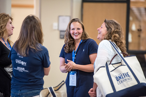 Online Instructors come to BYU-Idaho campus for further learning to enhance teaching skills.