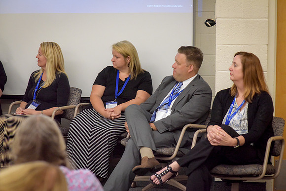 Online Instructors gather for a conference at BYU-Idaho. Photos by Photo Services