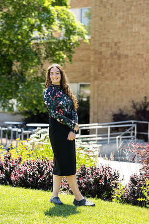 Student model for Admissions Viewbook.