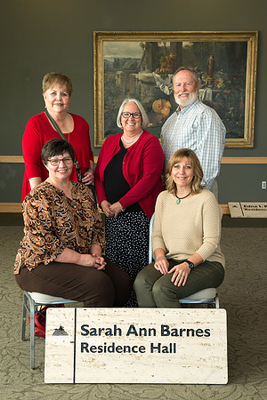 A memorial for the girl's dorms which have served housing well for 50 plus years. Edna Ricks Hall, Annie Kerr Hall, Sarah Barnes Hall and Virginia Perkins Hall will be removed this summer. Families we