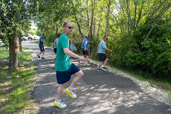Strength & Conditioning Academy Triathlon Camp at Rigby's, Jefferson Lake.
