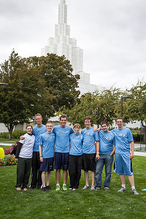 More than 600 participants ran in a 37 mile relay race, beginning at the Rexburg Temple and ending in Idaho Falls.