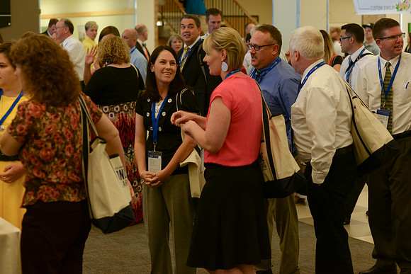 Online Instructors gather for a conference at BYU-Idaho. Photos by Photo Services