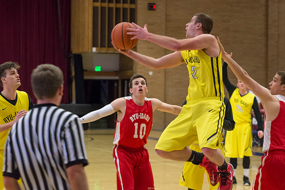 BYU-Idaho's men's basketball championship game.