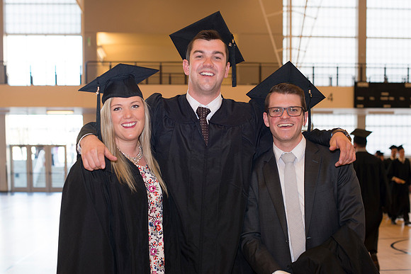 Winter Semester graduates have graduation in April.Photo by Katelyn Crompton.