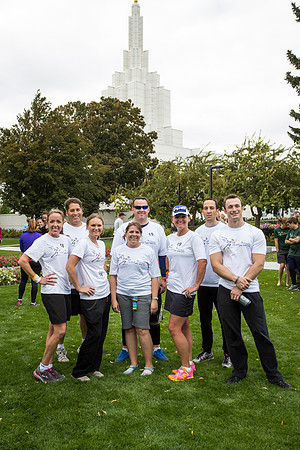 More than 600 participants ran in a 37 mile relay race, beginning at the Rexburg Temple and ending in Idaho Falls.