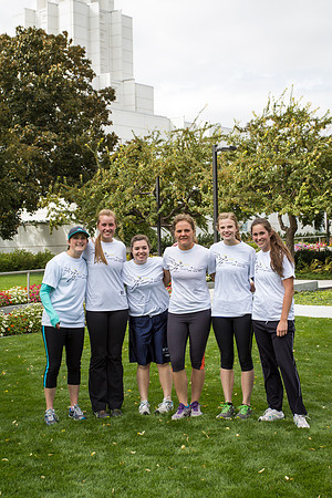 More than 600 participants ran in a 37 mile relay race, beginning at the Rexburg Temple and ending in Idaho Falls.