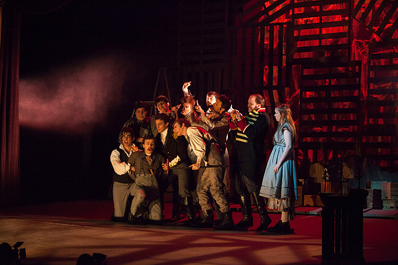 Peter and the Starcatcher is a wildly theatrical, hilarious and innovative retelling of how a miserable orphan came to be "The Boy Who Never Grew Up." Thirteen-year-old Molly Aster, a Starcatcher appr