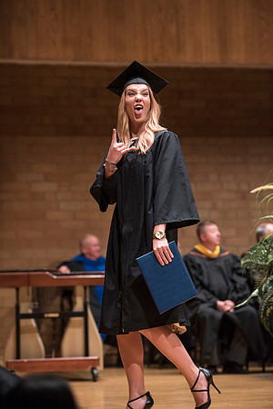 A Brigham Young University-Idaho graduate after graduation. Photo by Ryan Chase