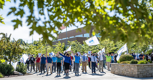 Amy LaBaugh reviews the various measures put in place to help reduce the spread of COVID-19 on campus.