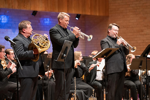 A retirement concert and reception for Diane Soelberg the director of the Symphony Band.