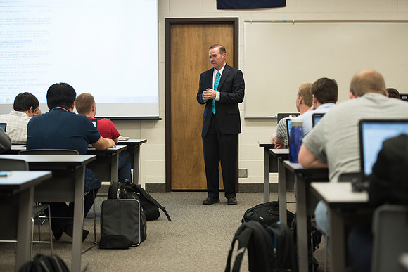 College of Business and Communications faculty, Steven Rigby.