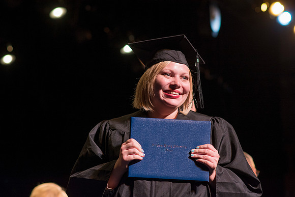 BYU-Idaho awarded 472 associate and 1,565 bachelor’s degrees this semester.  (Performing and Visual Arts Convocation)