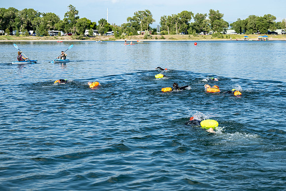 Strength & Conditioning Academy Triathlon Camp at Rigby's, Jefferson Lake.