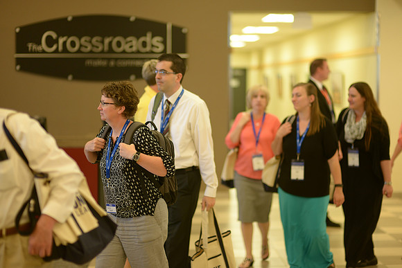 Online Instructors gather for a conference at BYU-Idaho. Photos by Photo Services