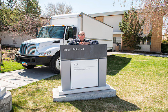 A memorial for the girl's dorms which have served housing well for 50 plus years. Edna Ricks Hall, Annie Kerr Hall, Sarah Barnes Hall and Virginia Perkins Hall will be removed this summer. Families we