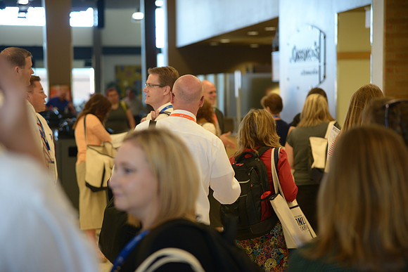 Online Instructors gather for a conference at BYU-Idaho. Photos by Photo Services