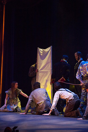 Peter and the Starcatcher is a wildly theatrical, hilarious and innovative retelling of how a miserable orphan came to be "The Boy Who Never Grew Up." Thirteen-year-old Molly Aster, a Starcatcher appr