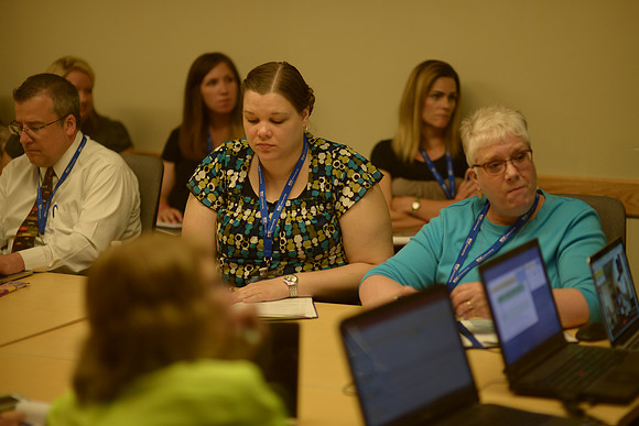 Online Instructors gather for a conference at BYU-Idaho. Photos by Photo Services