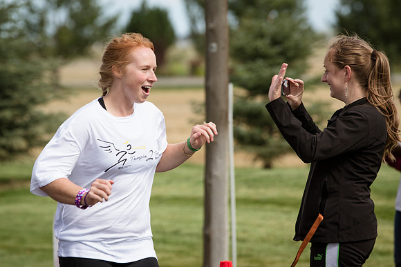 More than 600 participants ran in a 37 mile relay race, beginning at the Rexburg Temple and ending in Idaho Falls.