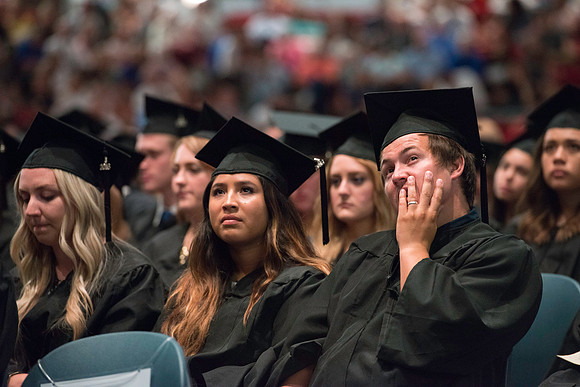 BYU-Idaho graduation. Convocation for the Colllege of Business and Communication.