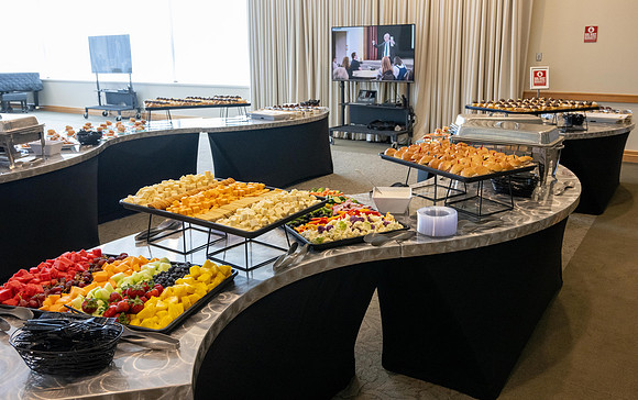 A reception for President Henry J Eyring and his wife Kelly to express their gratitude to employees of BYU-Idaho.
