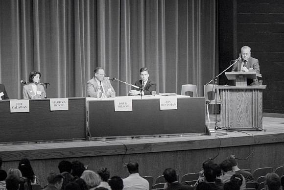 Business Day Forum held at Ricks College. March 1995.