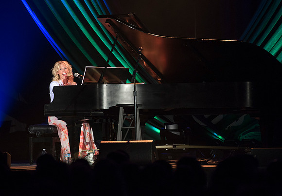 Hilary Weeks, along with Nik Day, perform at BYU-Idaho as part of Center Stage.