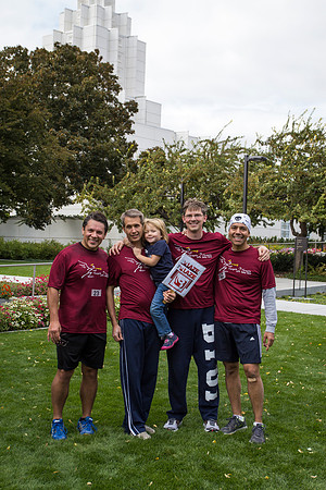 More than 600 participants ran in a 37 mile relay race, beginning at the Rexburg Temple and ending in Idaho Falls.