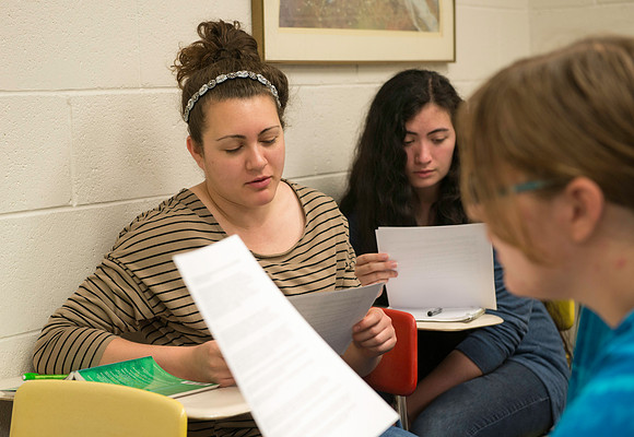 English instructor Eric d'Evegnee teaches Fundamentals of Literary Interpretation.