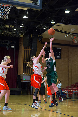 BYU-Idaho's women's basketball championship game.