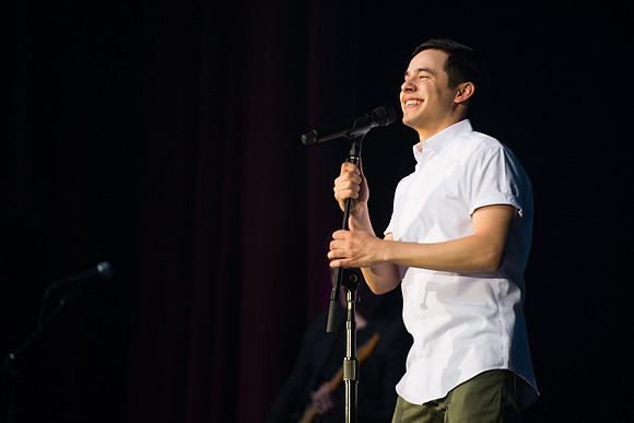 David Archuleta performed two concerts during Spring Semester in the Hart Auditorium.