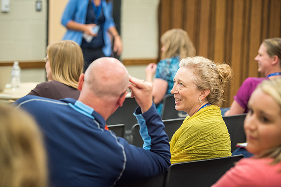 Online Instructors come to BYU-Idaho campus for further learning to enhance teaching skills.
