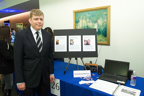 Comm Students get the chance to show off their skills through doing a senior project. The students are mentored throughout the semester and then judged and graded for the quality of their work.