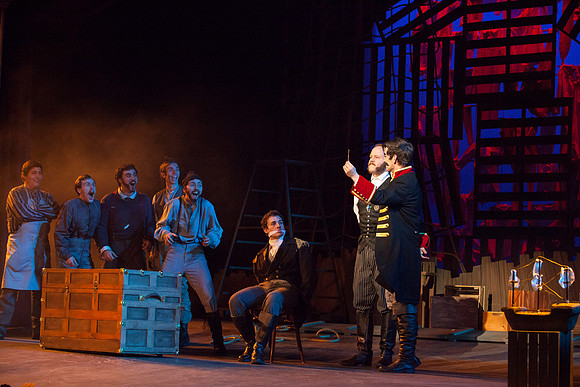 Peter and the Starcatcher is a wildly theatrical, hilarious and innovative retelling of how a miserable orphan came to be "The Boy Who Never Grew Up." Thirteen-year-old Molly Aster, a Starcatcher appr