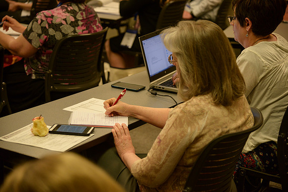 Online Instructors gather for a conference at BYU-Idaho. Photos by Photo Services